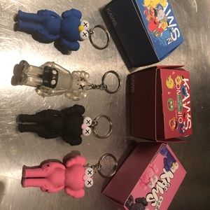Kaws key chains, new with a box